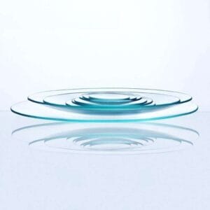 10 pcs/pack, Watch glass dishes, clear glass, diameter 45 mm to 200 mm