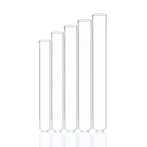 10 Pcs/pack, Clear Glass Test Tubes, clear glass, Lead-Free