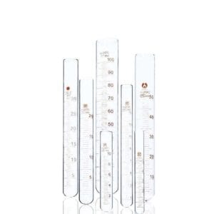 10 pcs/pack, glass test tube, graduated