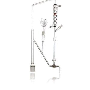 Apparatus for determination of volatile oil content acc. to DIN EN ISO 6571