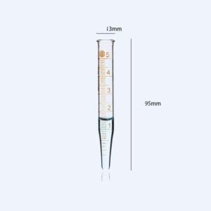 Centrifuge glass tubes with conical bottom, capacity 5 to 50 ml, 10 pcs/pack, without Cap