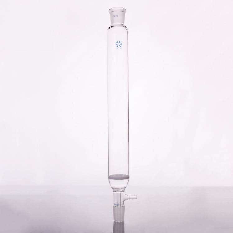 Chromatography-column-with-joint-hose-connector-and-fri-1-1.jpg Chromatography Column with Joint, Hose Connector, and Frit-Labxsci