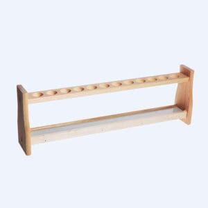 Wooden Stand for Colorimetric Tubes, 6 -12 Slots