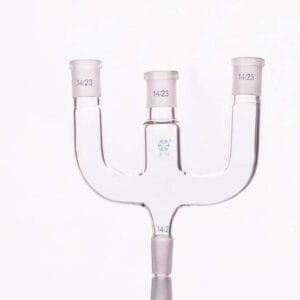 Distilling adapter with 3 parallel necks