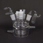Double-Jacketed Electrochemical Cell Kit, 50 to 500 ml, Borosilicate Glass 3.3