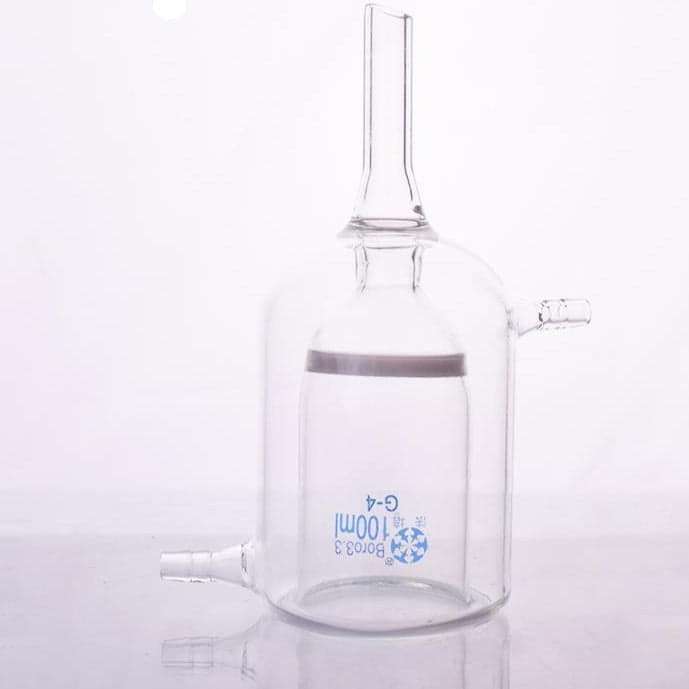 Double-jacketed-nutsche-filter-with-frit-50-ml-to-2.000-100-ml-G1-1.jpg Double Jacketed Nutsche Filter with Frit and Hose Connector, 50–2000 ml