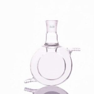 Double jacketed round-bottom flask, capacity 500 to 2.000 ml
