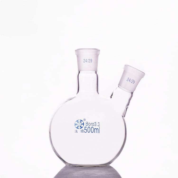 Double-necked-flat-bottom-flask-bevelled-side-necks-250-1-1.jpg Double-necked flat-bottom flask, bevelled side necks, 10.000 ml(10L) to 50.000 ml (50L)