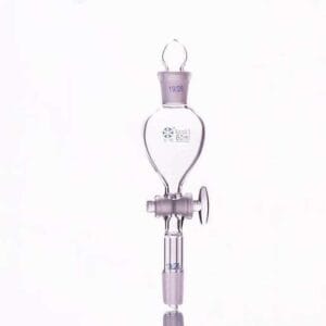 Dropping Funnel with Glass Stopcock, Dual Joints, 60 to 2000 ml