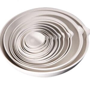 Evaporating Dish With Round Bottom, Porcelain, Capacity 35 to 5.000 ml