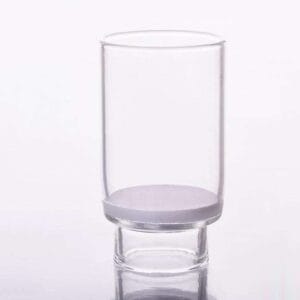 Filter crucible with frit, acc. to Gooch, capacity 30 ml to 40 ml