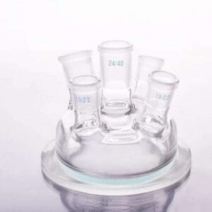 Five-necked reaction head, flange diameter DN 100 to DN 200
