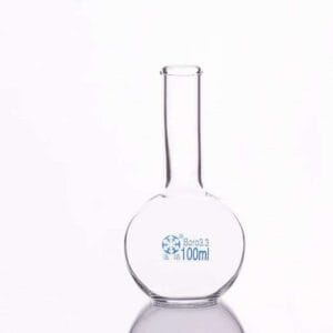 Flat bottom flask with long neck,  50 to 3.000 ml