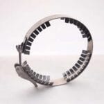 Flat flange clamp, diameter DN 100 to DN 200 mm