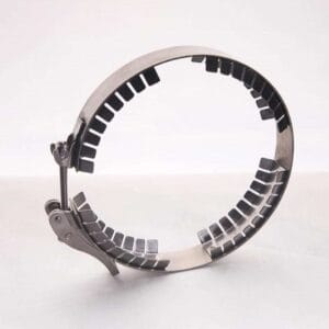 Flat flange clamp, diameter DN 100 to DN 200 mm