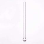 Gas dispersion tube with frit