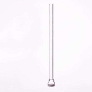 Gas dispersion tube with frit