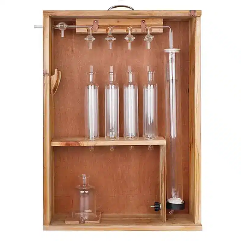 Gas_analysis_Apparatus_acc._to_Orsat_Lunge_1 Gas analysis Apparatus acc. to Orsat Lunge, include 4 absorption bottles