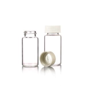 Glass liquid scintillation vials, volumes 7 to 20 ml