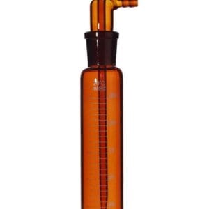 Greenburg Smith impinger, Brown glass,capacity 10 to 250 ml