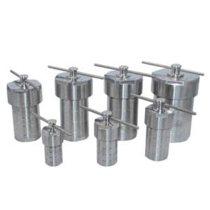 PTFE Lined Hydrothermal Synthesis Reactor, 25-500 ml