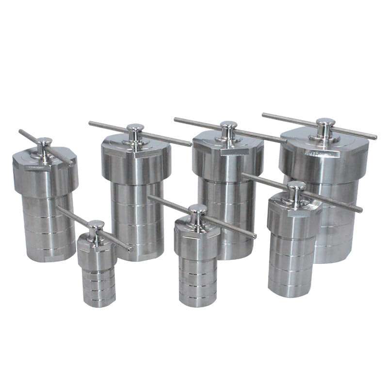 Hydrothermal-Synthesis-Reactor-with-PTFE-lined-vessel-v-1-1.jpg PTFE Lined Hydrothermal Synthesis Reactor, 25-500 ml