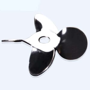 Lab propeller blades, 4-winged, blade diameter 40 to 80 mm