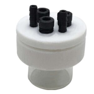 Low volume sealed electrochemical cell, capacity 10 to 100 ml