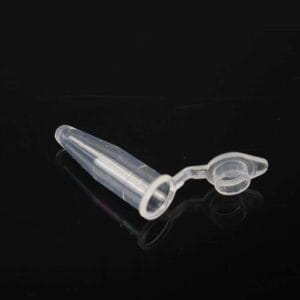 Microcentrifuge tubes with snap cap, capacity 0.2 to 5 ml