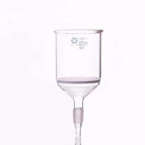 Nutsche filter with frit and joint, 500 ml to 3.000 ml