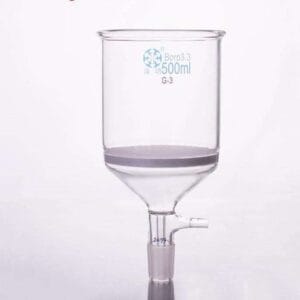 Nutsche Filter with Frit, Joint, and Hose Connector, 500 ml to 3,000 ml