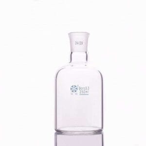 One-necked cylindrical bottle, capacity 250 to 5.000 ml