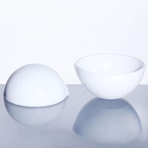 PTFE Evaporating dish, capacity 50 ml to 150 ml
