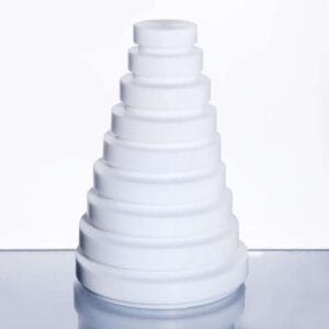 PTFE Petri disch, diameter 40 mm to 120 mm