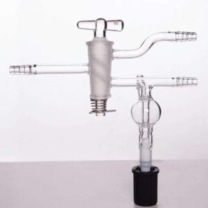 Rapid purge valve with bubbler