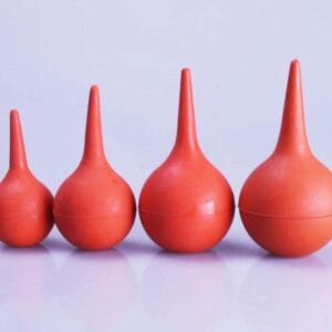 Rubber suction ball