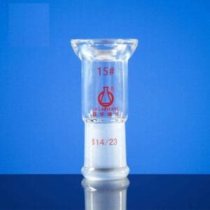 Schlenk transition adapter, #15 o-ring joint to glass joint socket