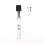 Schlenk tube with high vacuum valve and O-ring neck on side, capacity 10 to 350 ml