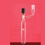 Schlenk tube with high vacuum valve and neck on side, capacity 10 to 250 ml