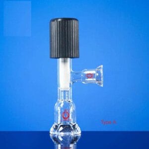 Schlenk vacuum valve adapter with #15 O-ring joint