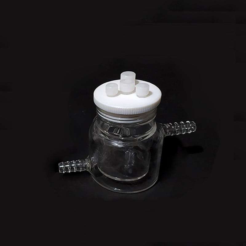 Sealed-electrochemical-cell-with-water-jacket-capacity-1-1.jpg Sealed Electrochemical Cell with Water Jacket, 50-1,000 ml, Borosilicate Glass 3.3