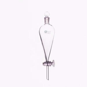 Squibb Separating Funnel, Glass Stopcock and Stopper, 10 ml to 20,000 ml