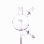 Solvent distillation head with 2 side joint, capacity 500 to 2.000 ml