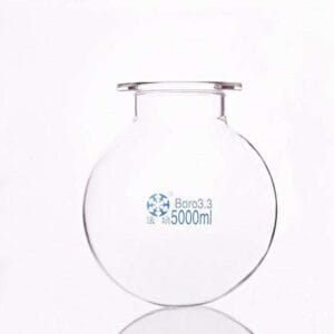 Spherical Reaction Vessel, Capacity 1,000 to 20,000 ml, Flange DN 100–200