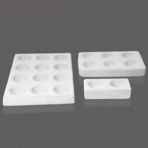 Spot test plate, Number of trays 2 to 12