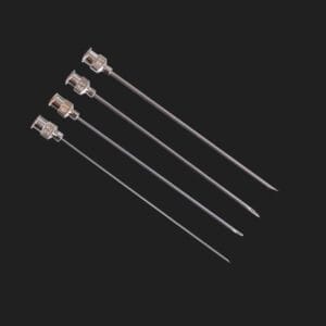Syringe Needles, Pointed Tip, Stainless Steel, Length 150 to 300 mm, 5 pcs/pack, Non-Medical Use