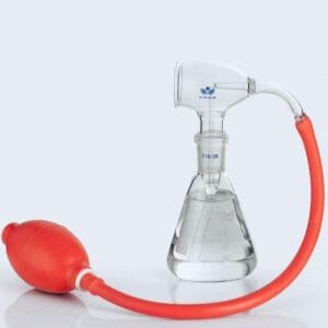 TLC atomiser with erlenmeyer flask and rubber ball, capacity 30 to 100 ml