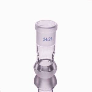 Transition Adapter, Joint Socket to Spherical Ball Joint KS 35, Borosilicate Glass 3.3