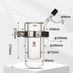Vacuum-sublimation-apparatus-with-high-vacuum-valve-cap-500-ml-1.jpg