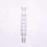 Vigreux column with jacket, length 200 mm to 400 mm
